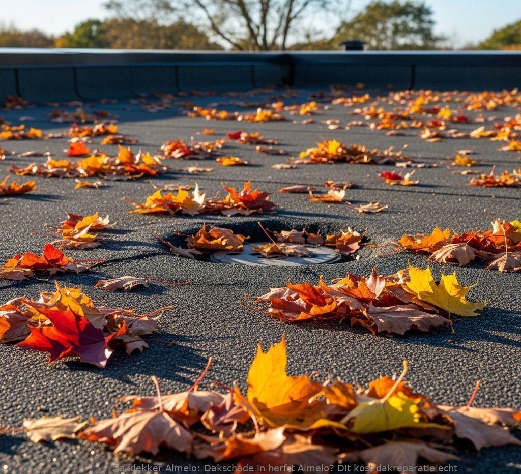 Dakschade In Herfst Almelo